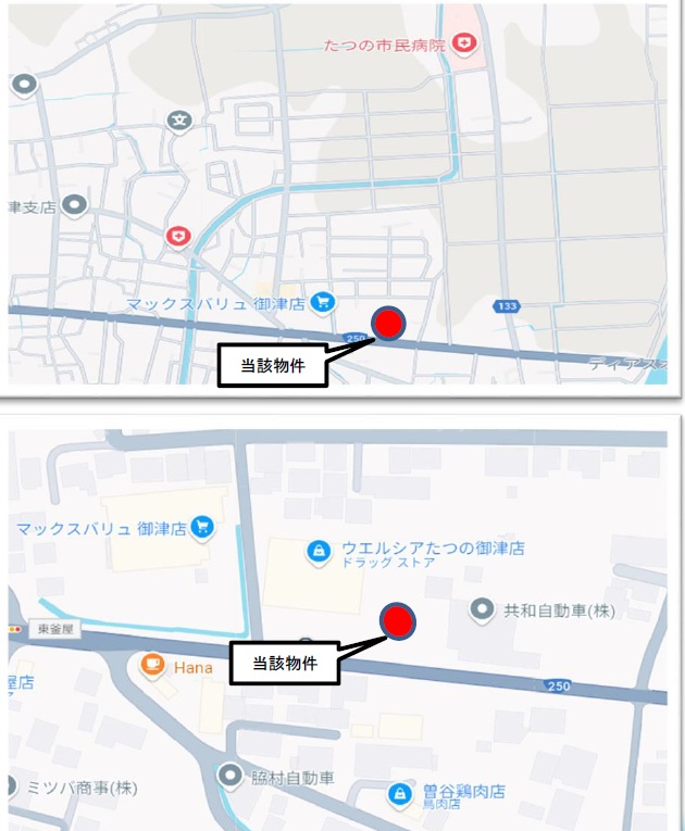 詳細へ たつ の 御津店内クリニック区画