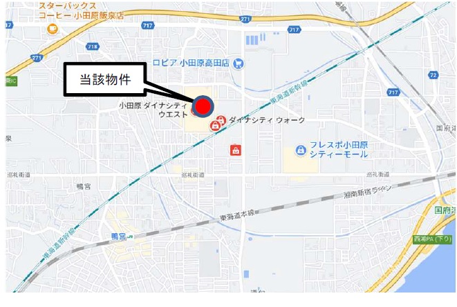 ダイナシティウエスト4階物件