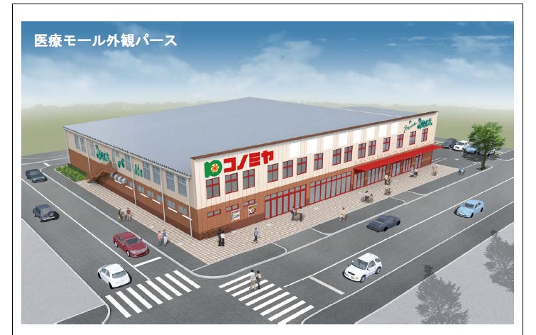 詳細へ スーパーコノミヤ南住吉併設医療モール