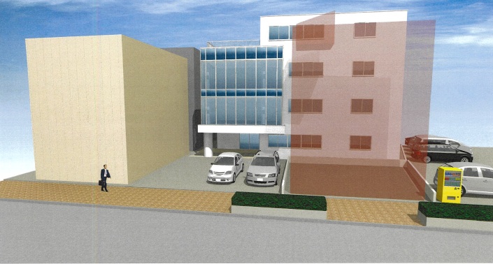 竹ノ塚盛業中クリニック別棟計画