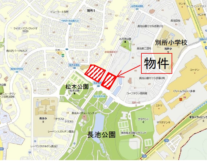 クリエイト 八王子別所店戸建てクリニック計画
