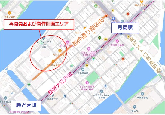 月島3丁目ビル計画