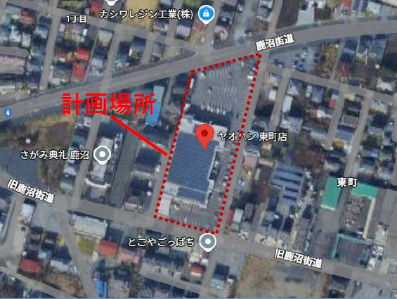 詳細へ (仮称)ヤオハン東町店 新築戸建てクリニック計画