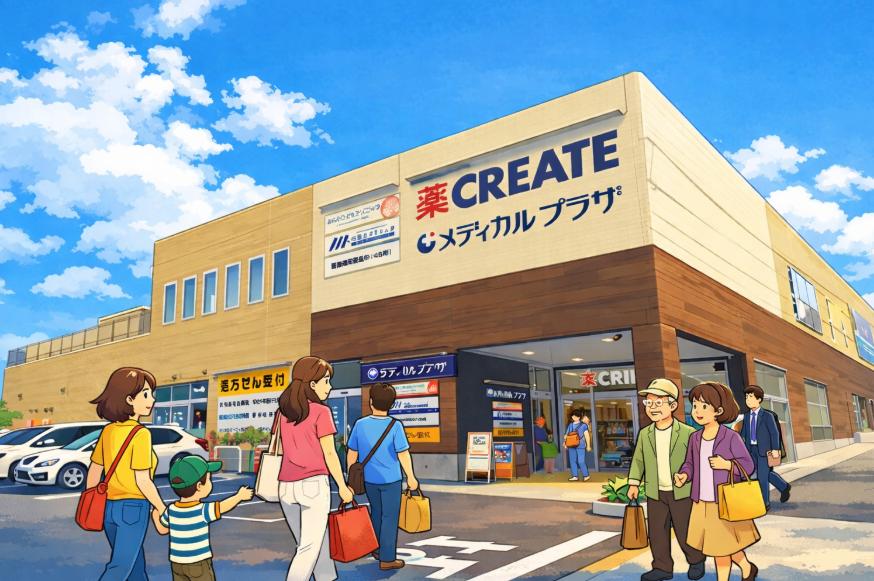 詳細へ クリエイト小平仲町店 医療モール