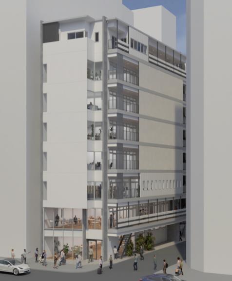 上本町6丁目新築テナントビル計画