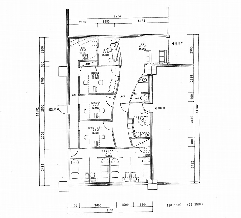 メンタル３設計図面