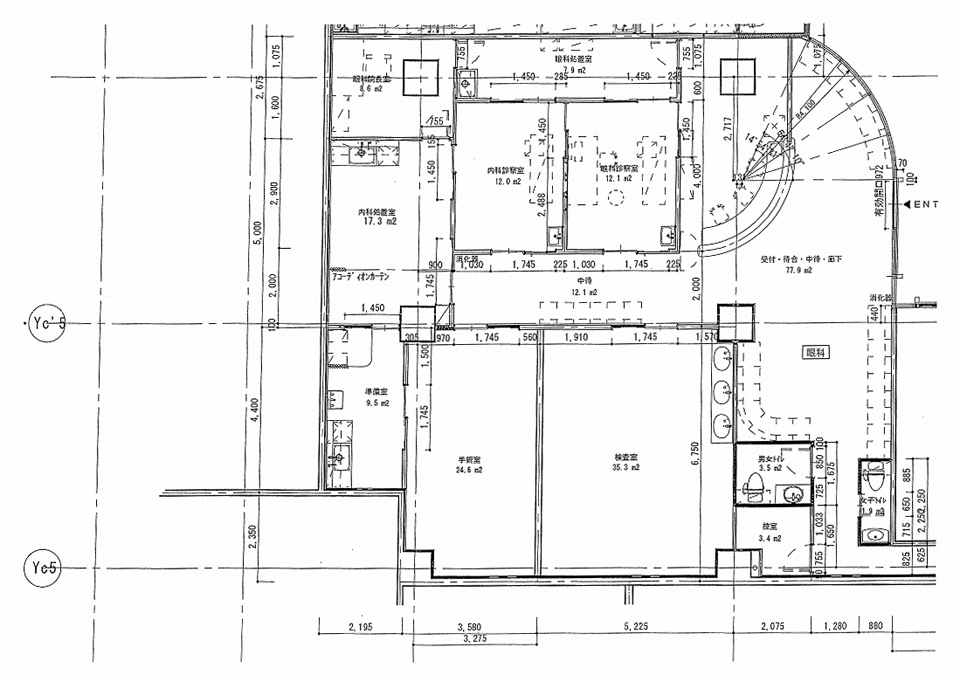 眼科１設計図面